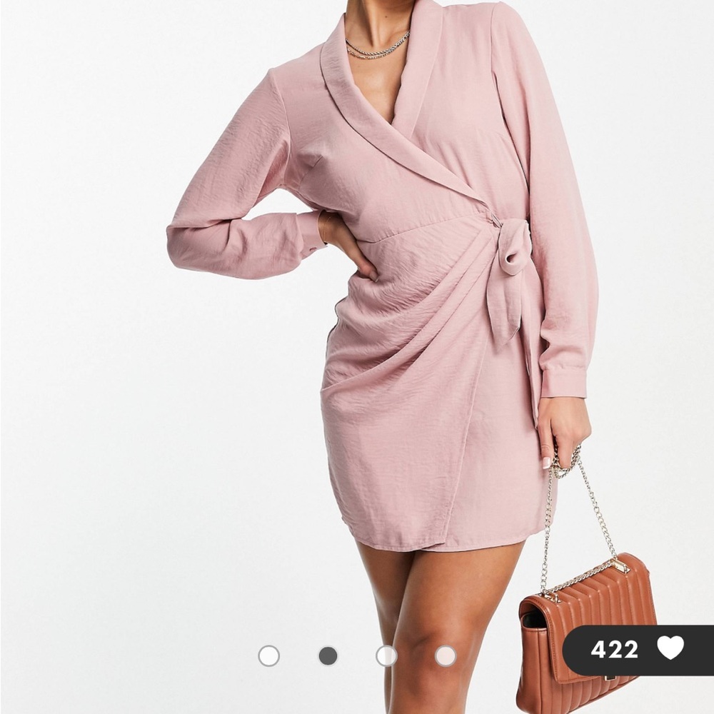 ASOS Rose Pink mini dress